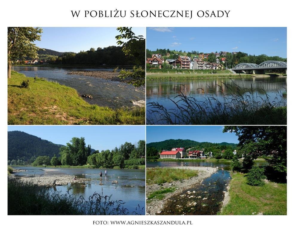 Sloneczna Osada - Komfortowe Domki Kroscienko nad Dunajcem ภายนอก รูปภาพ
