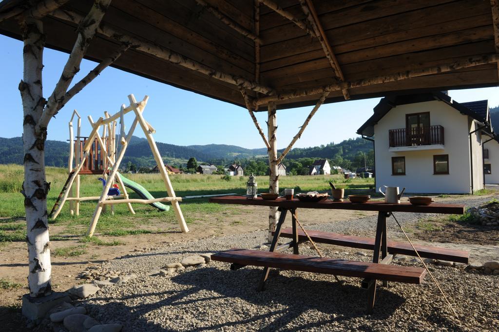 Sloneczna Osada - Komfortowe Domki Kroscienko nad Dunajcem ภายนอก รูปภาพ
