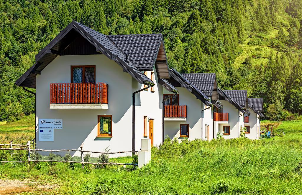 Sloneczna Osada - Komfortowe Domki Kroscienko nad Dunajcem ภายนอก รูปภาพ